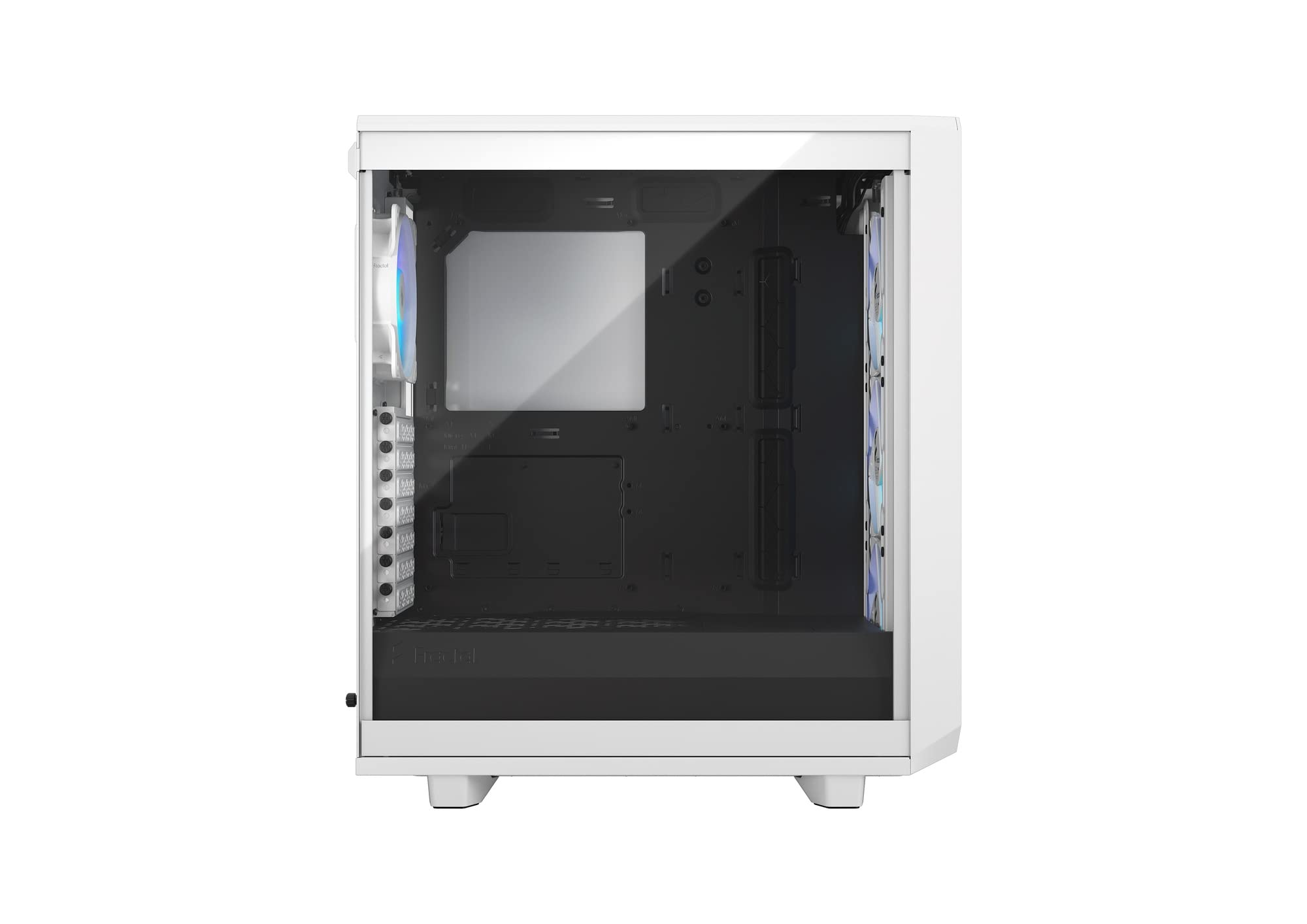 Amazon | Fractal Design Meshify 2 Compact RGB White TG Clear tint